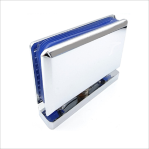 360° brass chrome-plated pivot glass-to-wall hinge for frameless glass doors