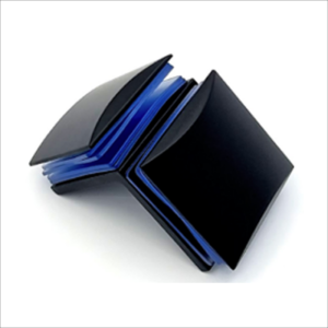 90° Glass To Glass Clamp-Zinc Alloy/Black