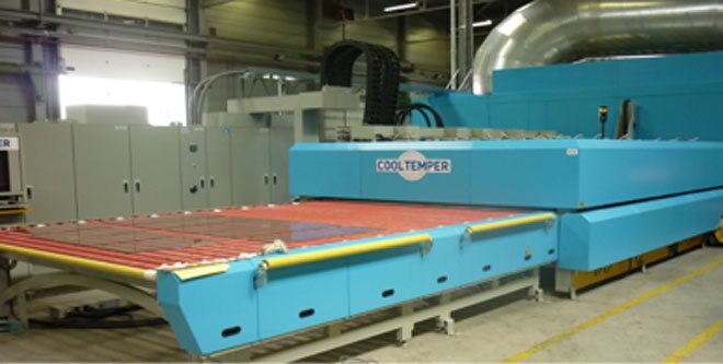Glass tempering cooling system used to manufacture toughened safety glass