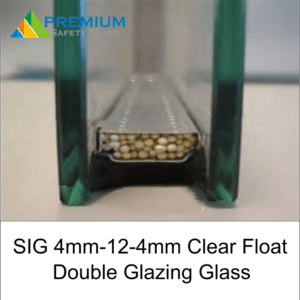 SIG 4mm-12-4mm Clear Float Double Glazing Glass