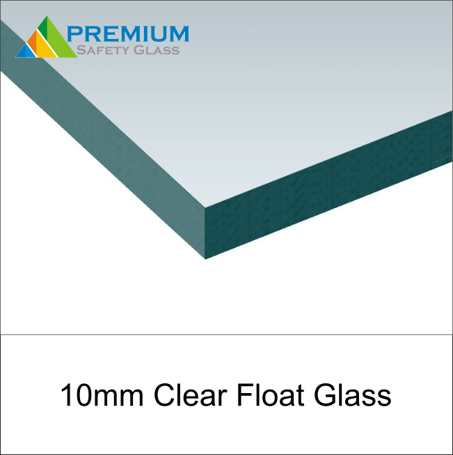 10mm Clear Float Glass at Premium Safety Glass