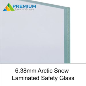 6.38mm Arctic Snow Laminated Safety Glass