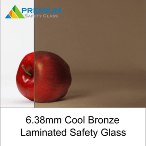 6.38mm Cool Bronze Laminated Safety Glass